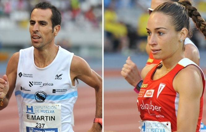 Emilio Martín y Laura García-Caro compiten con Andalucía en Gijón