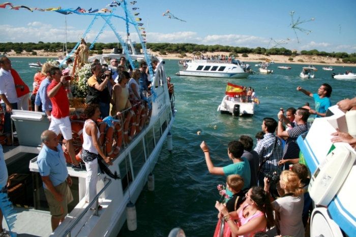 El Rompido vive este fin de semana sus Fiestas del Carmen