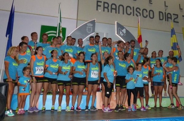 Jesús Rafael González y Cristi Martín, ganadores de la Carrera Popular de Mazagón