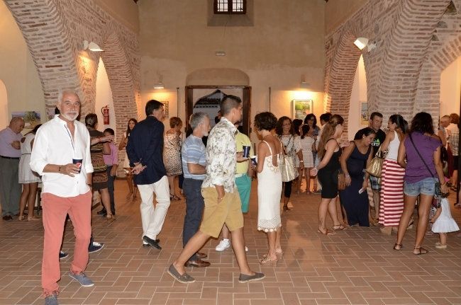 Siete paletas se entremezclan en la Ermita de San Sebastián de Ayamonte