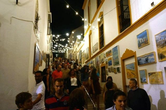 Miles de personas pasean por el arte este fin de semana en Ayamonte