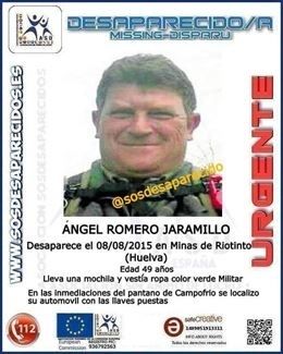 Familia del hombre desaparecido en Campofrío pide la colaboración ciudadana y del Ejército para localizarlo