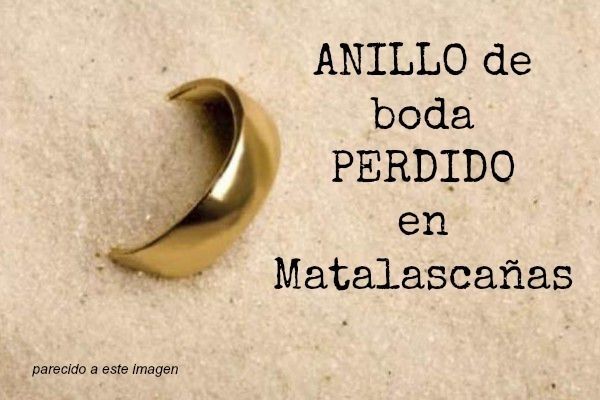 El runrún: SOS, anillo de boda perdido