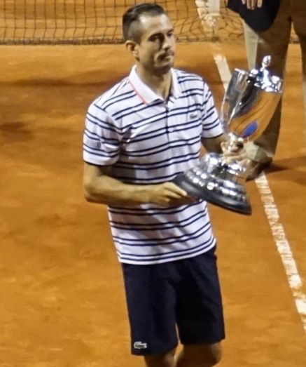 García López señala que “da gusto” jugar en Huelva porque “la gente vive el tenis”
