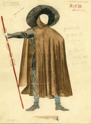 El vestuario diseñado por José Caballero para el teatro inaugura en el Museo de Huelva el OCIb 2015