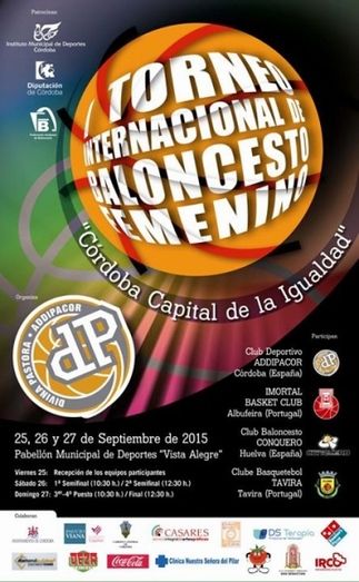 Torneo Internacional infantil en Córdoba y amistoso del Júnior del CB Conquero en Sevilla
