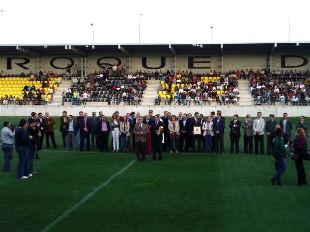 El nuevo estadio 'Ciudad de Lepe' se inaugura ante la Copa del Mundo