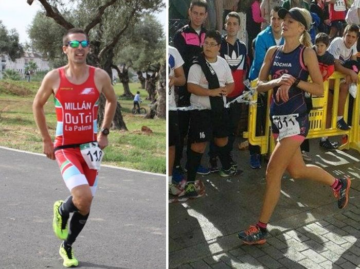 Victorias de Alberto Millán y Dochia Rus en la Carrera del Centenario de La Palma CF