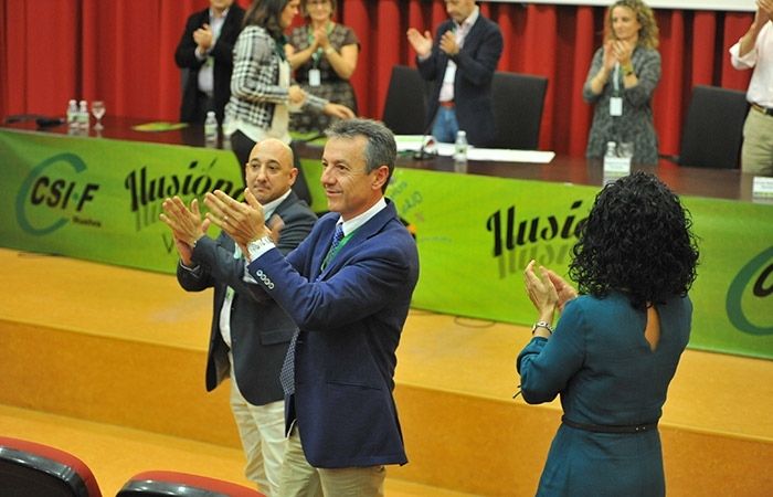 Juan Manuel Quilón, reelegido presidente de CSIF en Huelva con el 97,7% de los votos