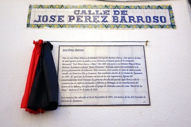 Las Jornadas de Historia de Ayamonte se clausuran con un recuerdo a la figura de José Pérez Barroso