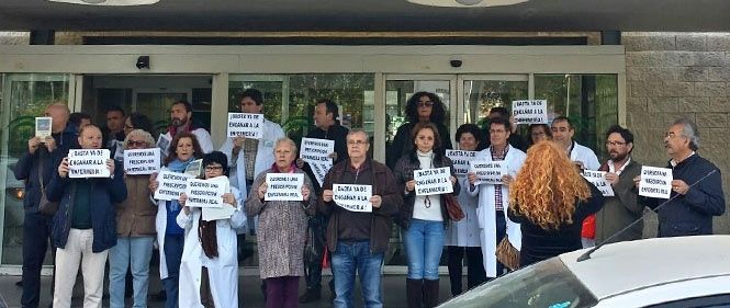 Protesta contra el Decreto de Enfermería