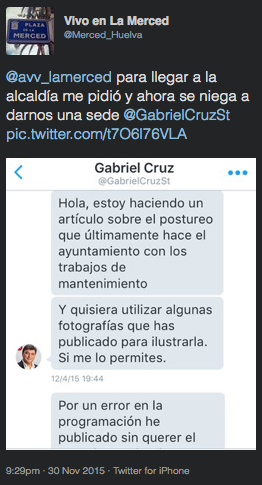El runrún: ¿...Y qué hay de lo mío, alcalde?