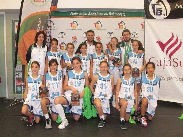 Sexto puesto femenino y séptimo masculino para Huelva en el Andaluz de Minibasket