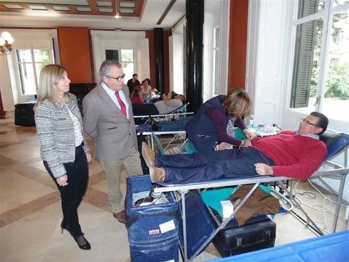 El Centro de Transfusión Sanguínea registra 278 donaciones en la macrocolecta en la Casa Colón