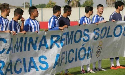 Heroica remontada del Recre B, que ya está a dos puntos del líder, y tablas en el derbi La Palma-San Roque B