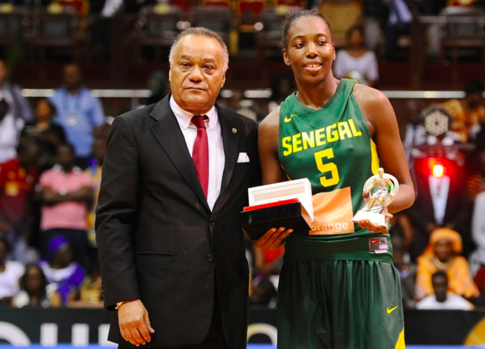 La alero senegalesa Aya Traoré regresa al Conquero como la mejor del Afrobasket