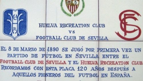 El Sevilla celebra el 126 aniversario de su primer partido con el Recreativo
