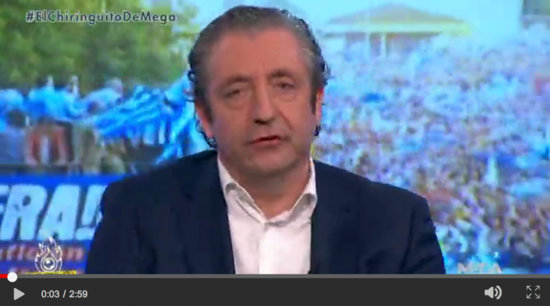 El runrún: Ceballos no quiere Chiringuito y Pedrerol se cabrea