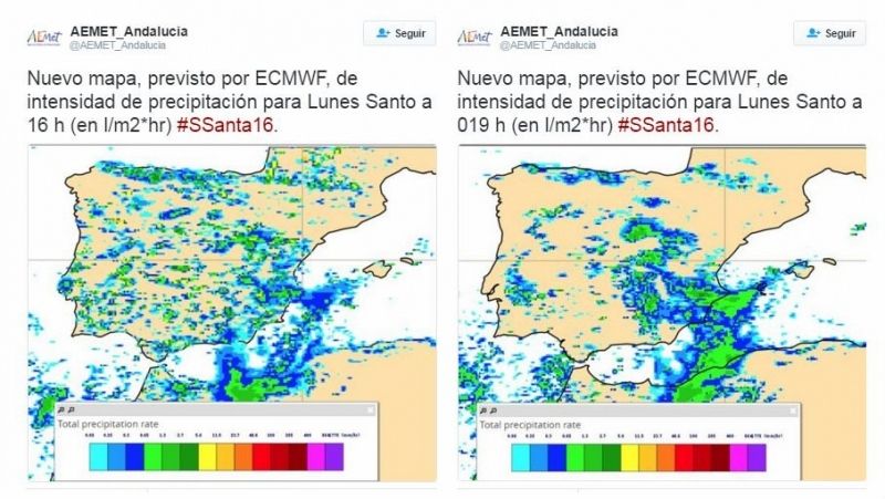 La lluvia amenaza de nuevo