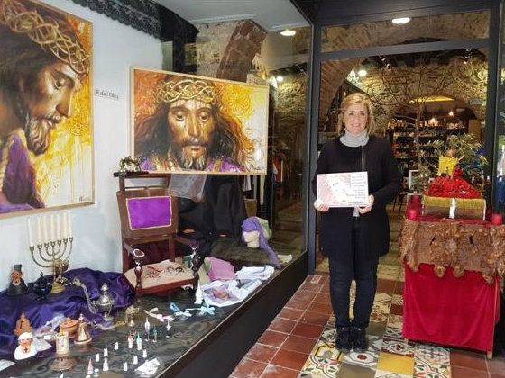 'Vive Ayamonte de Dulce' gana el II Concurso de Escaparates Cofrades
