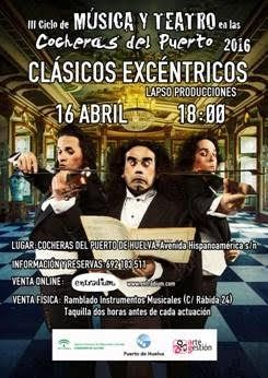 Música y teatro en las Cocheras del Puerto con Manuel Imán Trío, 'Romeo y Julieta' y 'Clásicos Excéntricos'