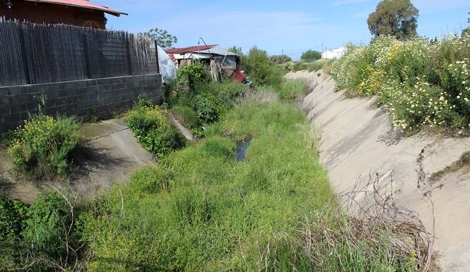 El PP advierte del riesgo de inundaciones por el mal estado de la vaguada del barrio de La Ribera