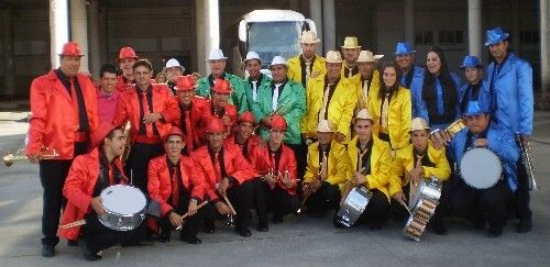 La charanga ayamontina 'Los del Ruedo' brilla en Pontevedra