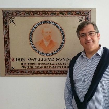 125 años de la línea férrea Zafra-Huelva en la galería de arte Pintora Charo Olías