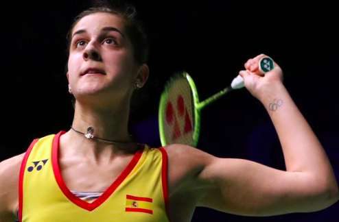 Carolina Marín suma el único punto español en la derrota ante Dinamarca en la Uber Cup (1-4)