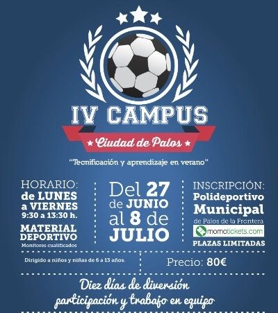 Mikel Gandarias dirige la cuarta edición del Campus 'Ciudad de Palos'