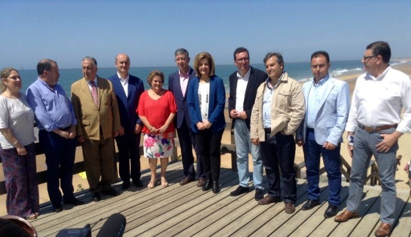 El Gobierno destinará 500.000 euros a actuaciones de emergencia en las playas de Huelva tras el último temporal