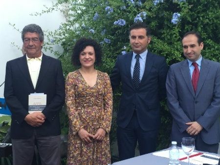 El escritor Santos Domínguez recibe el XXXVI Premio de Poesía Juan Ramón Jiménez