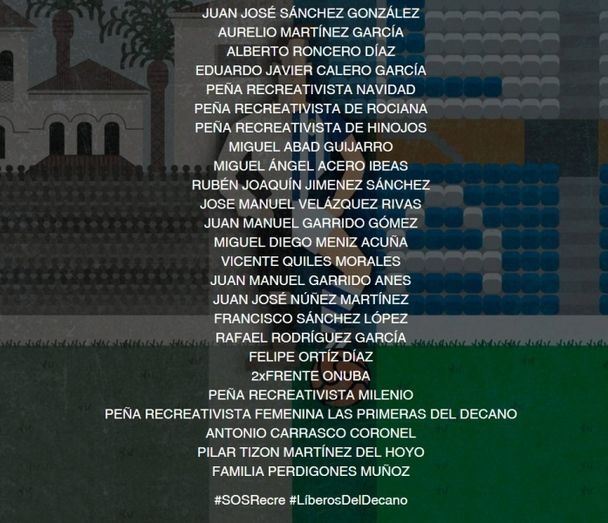 Las peñas Navidad, Milenio, las Primeras del Decano, Rociana e Hinojos y el Frente Onuba ya son Capitanes del Decano