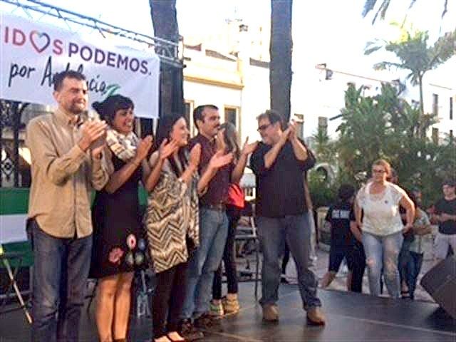 Teresa Rodríguez apela en Ayamonte al voto de la ilusión para dar el 'sorpasso' al PP