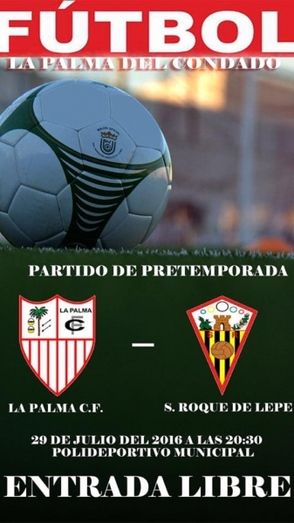 La Palma-San Roque, amistoso con entrada gratuita este viernes