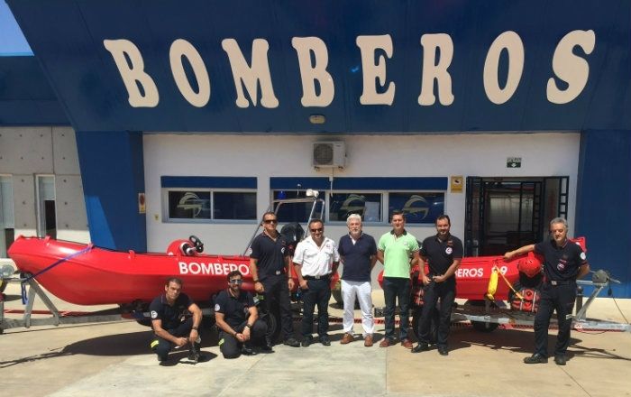 El Consorcio de Bomberos adquiere dos embarcaciones de rescate para los parques de Aracena y San Juan