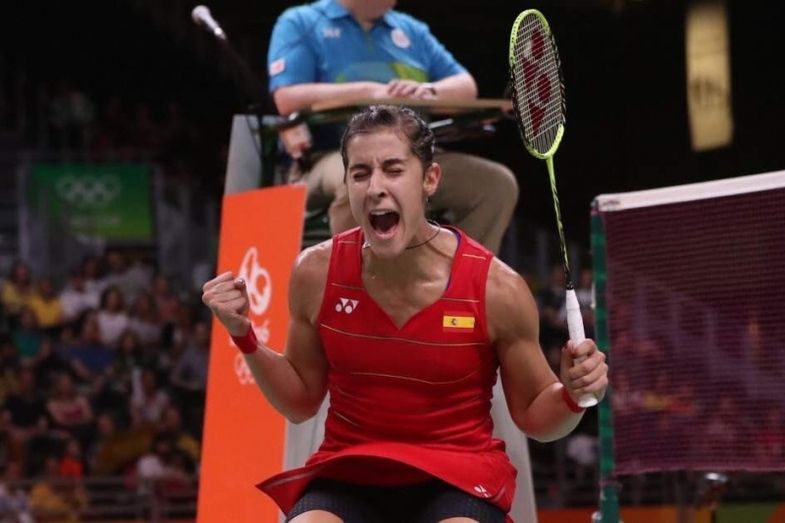 Carolina Marín entra en el selecto Olimpo de la triple corona