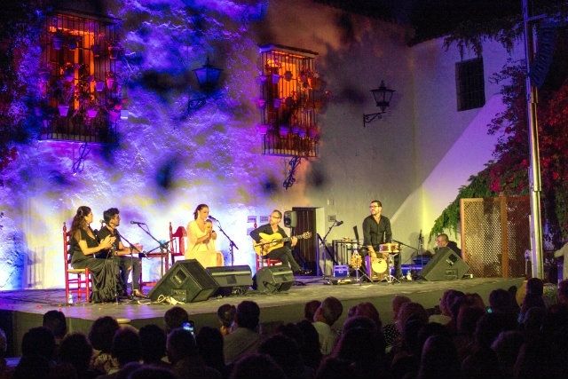 Marina Heredia cede el testigo a 'La Zambra' en el Festival Internacional 'Ciudad de Ayamonte'