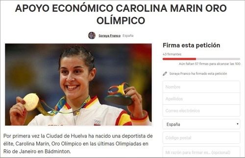 El runrún: ¿Pidiendo para Carolina Marín?