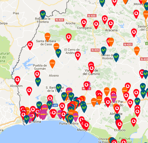 El runrún: Las antenas de móvil, una por una