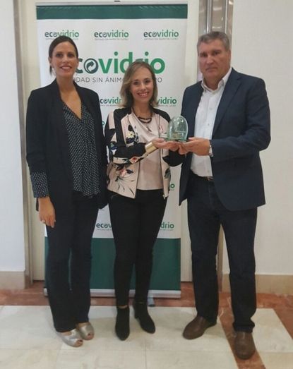 Cartaya recibe el 'Iglú Verde' que premia el compromiso con el reciclaje