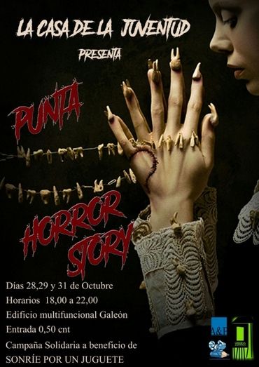 Punta Umbría abre un pasaje del terror solidario por Halloween