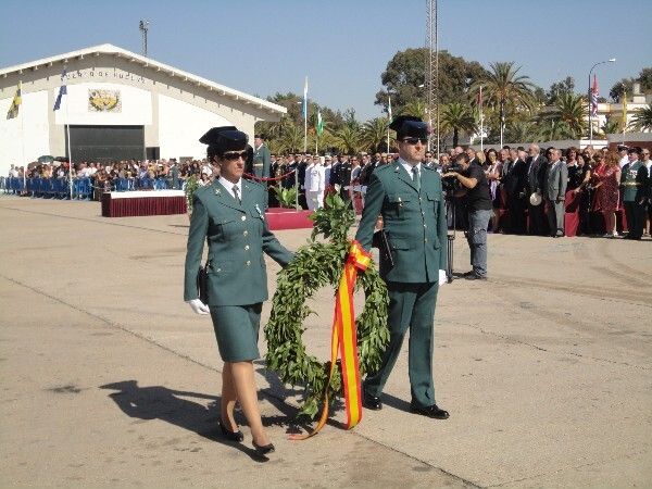 Homenaje a los dignos sucesores del Duque de Ahumada en el día de la Guardia Civil