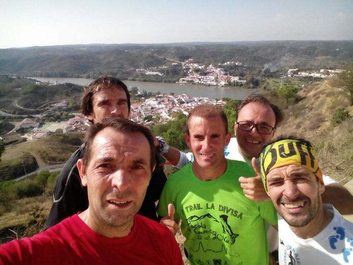 Sanlúncar, meta del Trail del Guadiana, que parte de Pomarao