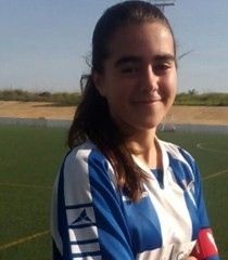 Alicia Redondo, la Busquets quinceañera del Sporting