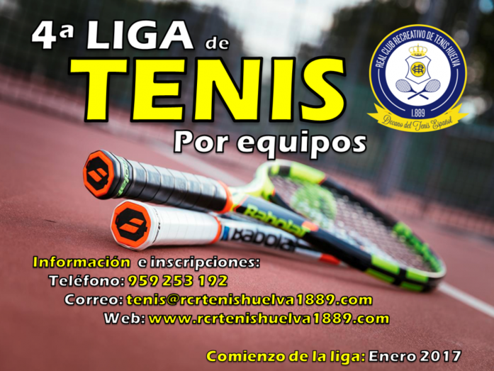 Abierto el plazo de inscripción para la Liga de Tenis por Equipos