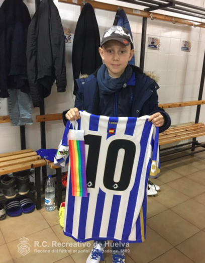 José Antonio Garrido, motivador y ejemplo de superación para la plantilla albiazul