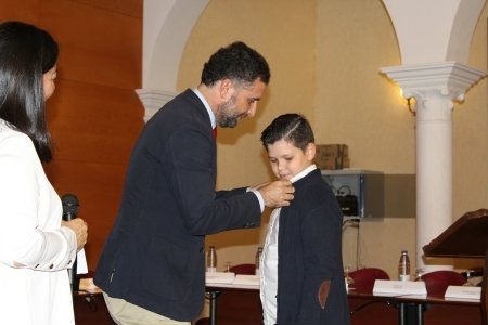 Constituido el pleno infantil del Ayuntamiento de Moguer