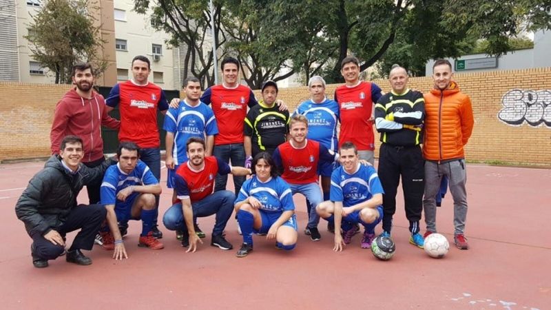 Zamora, Núñez, Vázquez, Ernesto y De Vicente visitaron Aspraponias