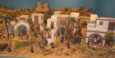 La Sala de la Provincia acoge una exposición de escenas de Belenes de cuarenta países y culturas del mundo 